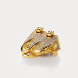 Sparkle Gold—Bijou de sac Bolide sur roues