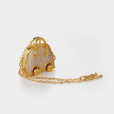Sparkle Gold—Bijou de sac Bolide sur roues