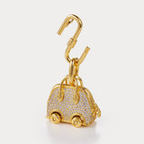 Sparkle Gold—Bijou de sac Bolide sur roues