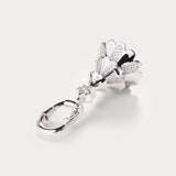 Argent demi-diamant — Charm de sac arbre de Noël