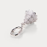 Sparkle Silver—Christmas Tree Bag Charm