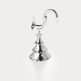 Classic Silver—Christmas Tree Bag Charm