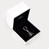Classic Silver—Christmas Tree Bag Charm