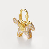 Sparkle Gold—Rodeo Pegase Bag Charm