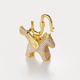Sparkle Gold—Rodeo Pegase Bag Charm