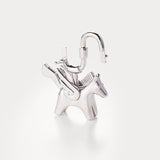 Classic Silver—Rodeo Pegase Bag Charm