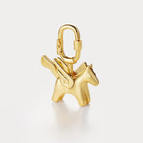 Classic Gold—Rodeo Pegase Bag Charm