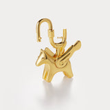 Classic Gold—Rodeo Pegase Bag Charm