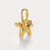 Classic Gold—Rodeo Pegase Bag Charm
