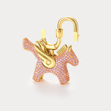 Mystery Box Sparkle Gold Pink Zircon—Rodeo Pegase