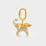 Sparkle Gold—Soar Elephant Bag Charm