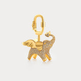 Sparkle Gold—Soar Elephant Bag Charm