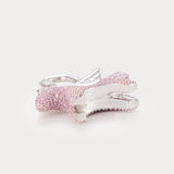 Sparkle Silver Pink Zircon—Rodeo Pegase Bag Charm