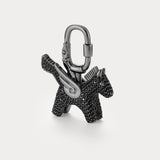 حقيبة Rodeo Pegase المصنوعة من الزركون الأسود الكربوني المتلألئ