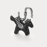 حقيبة Rodeo Pegase المصنوعة من الزركون الأسود الكربوني المتلألئ