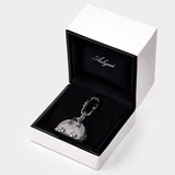 Sparkle Silver—Bolide On Wheels Bag Charm