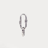Sparkle Silver—Bolide On Wheels Bag Charm