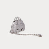 Sparkle Silver—Bolide On Wheels Bag Charm
