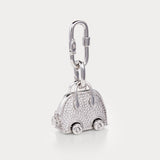 Sparkle Silver—Bolide On Wheels Bag Charm