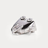 Classic Silver—Bolide On Wheels Bag Charm