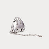Classic Silver—Bolide On Wheels Bag Charm
