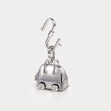 Classic Silver—Bolide On Wheels Bag Charm